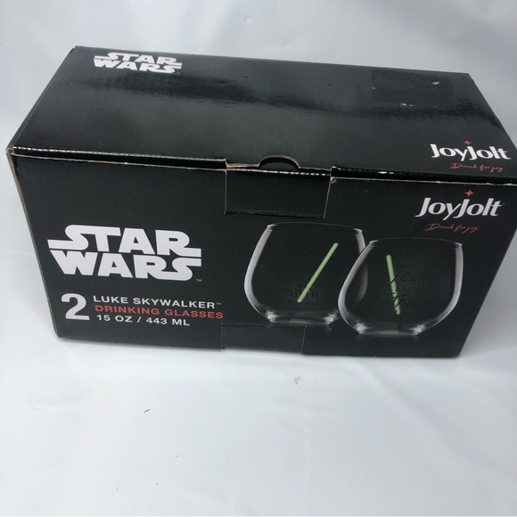 Luke Skywalker Drinking Glasses - Picture 2 of 7